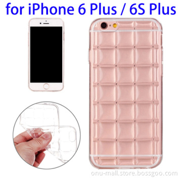 NEW Transparent Grid TPU Protective Phone Case for iPhone 6 /6s